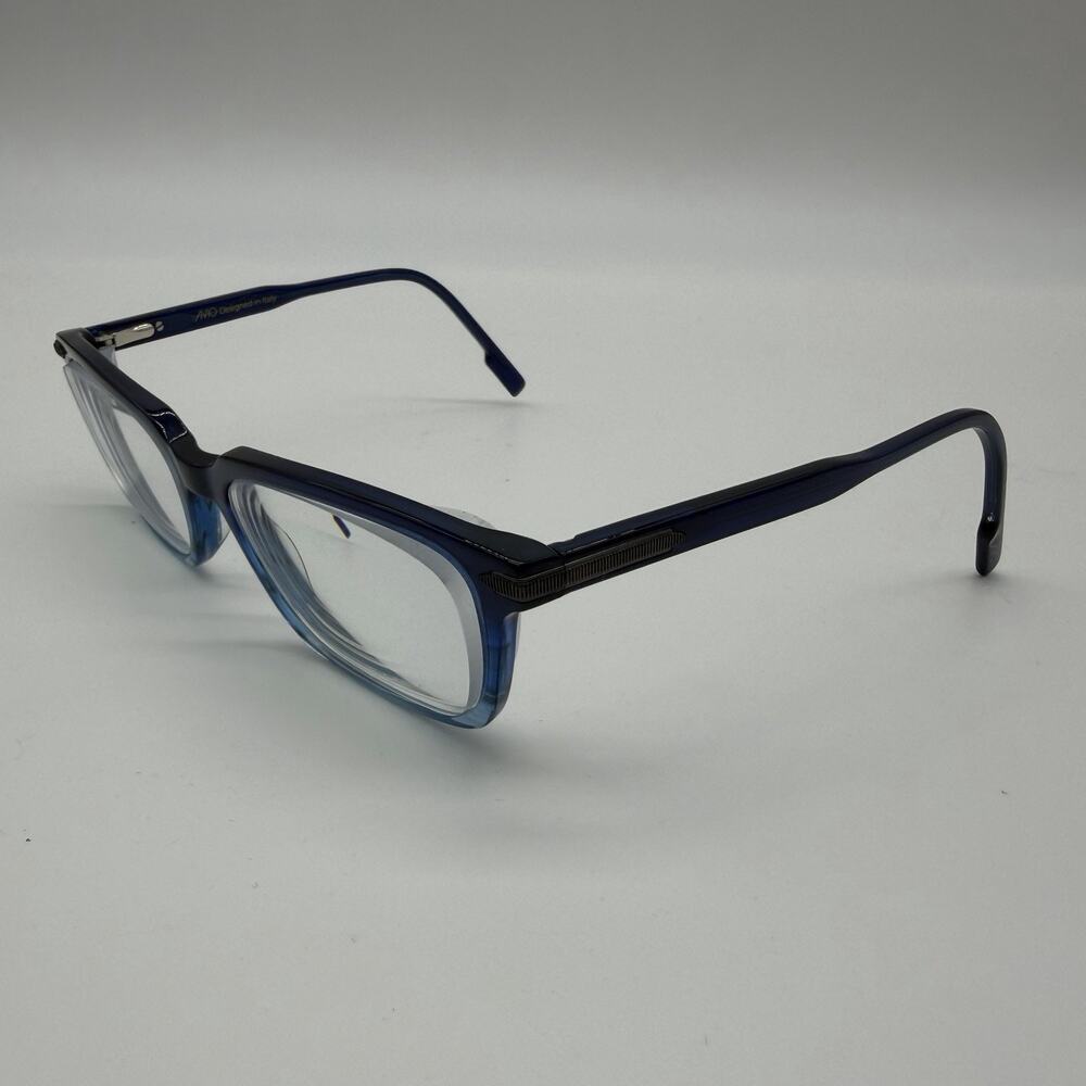 AVIO AOV2402 700 Blue Eyeglasses Frames Only 56-18-145 Rectangle Italy